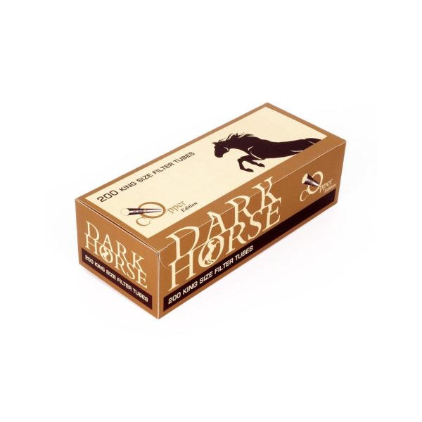 master-148 Tubetti per sigarette Dark Horse Copper Edition King Size 8 mm – 5 scatole da 200 tubetti