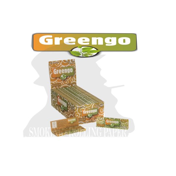 master-205 Cartine Greengo Classic Green White Corte Regular – Confezione da 50 libretti