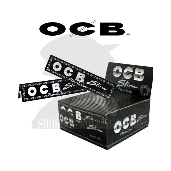 Cartine OCB Premium Black King Size Slim – Confezione da 50 libretti
