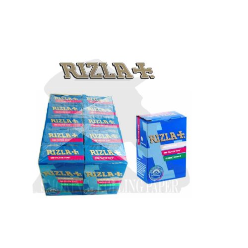 Φιλτράκια Rizla Regular 8 mm από αφρώδες υλικό – 10 θήκες των 100 φίλτρων