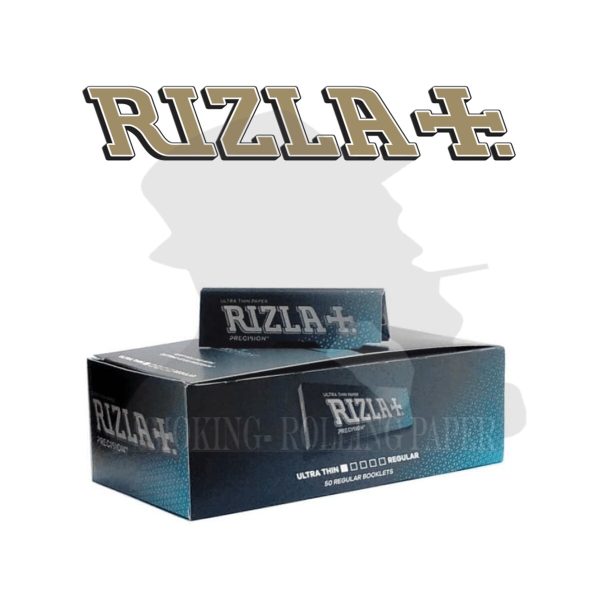 Rizla Precision Regular Zigarettenpapier – Packung mit 50 Heftchen