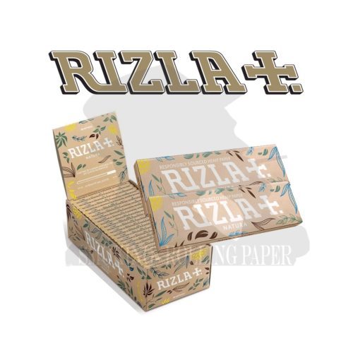 Χαρτάκια στριφτού Rizla Natura Regular – συσκευασία με 50 πακετάκια