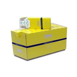 Φιλτράκια Swan Extra Slim Yellow Poppa Tips 5,7 mm – 20 συσκευασίες των 120 φίλτρων